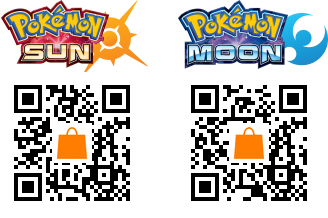 QRCode de  Pokémon Soleil et Lune