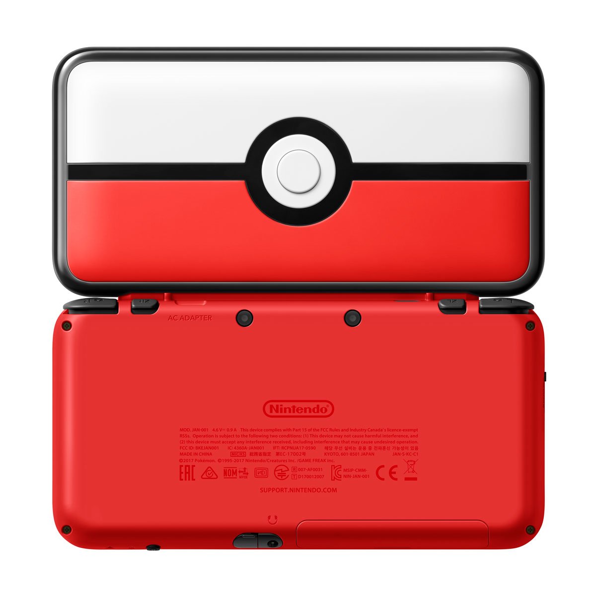 New Nintendo 2DS XL Édition Poké Ball