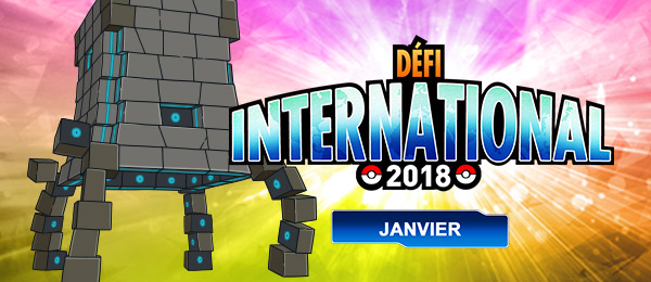 Défi International de Janvier 2018 Pokémon Ultra-Soleil et Ultra-Lune