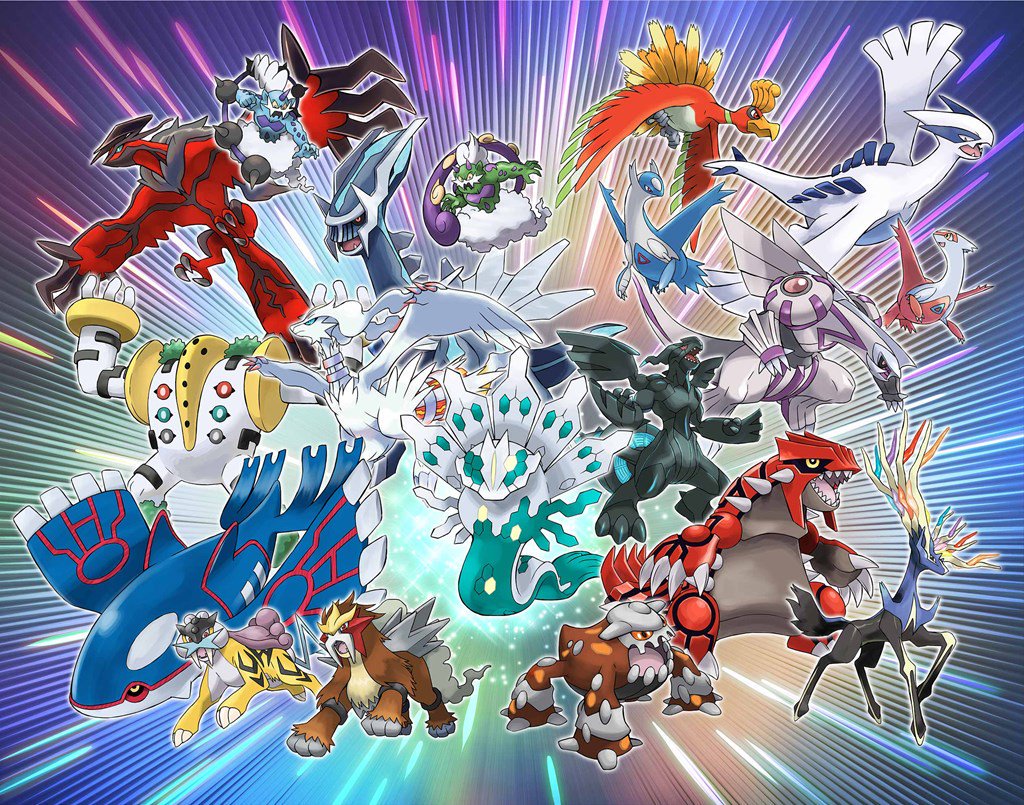 Distribution de Pokémon légendaires en 2018 sur Pokémon Ultra-Soleil et Ultra-Lune