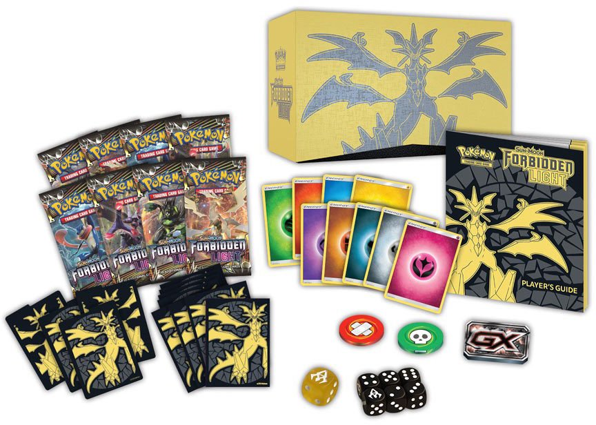 Coffret Dresseur d’élite Soleil et Lune – Lumière Interdite Coffret Dresseur d’élite Soleil et Lune – Lumière Interdite